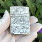 ZippoArabesqueWindyGirlSterlingSilver_12