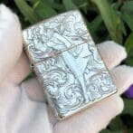 ZippoArabesqueWindyGirlSterlingSilver_15