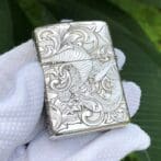 ZippoArmorSterlingSilver5-SidesDragonLighter_08