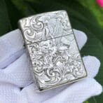 ZippoArmorSterlingSilver5-SidesDragonLighter_11