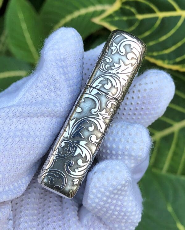 ZippoSterlingSilverArabesqueCross_10