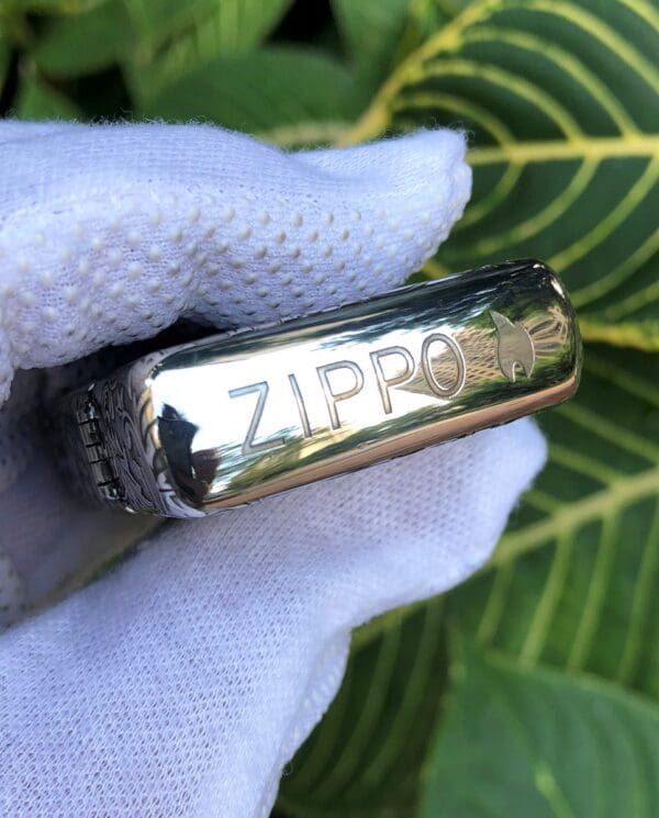 ZippoSterlingSilverArabesqueCross_13