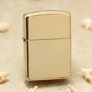 Zippo Original Armor High Polished Brass Lighter 169