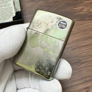 Zippo Windproof Mazzi Green Windy Car Lighter 20449